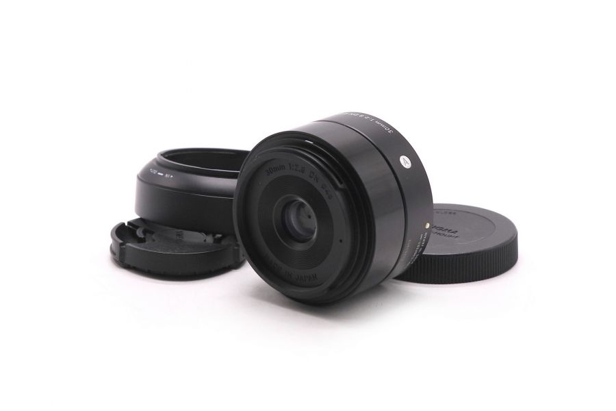 Объектив Sigma AF 30mm f/2.8 DN for Sony E черный