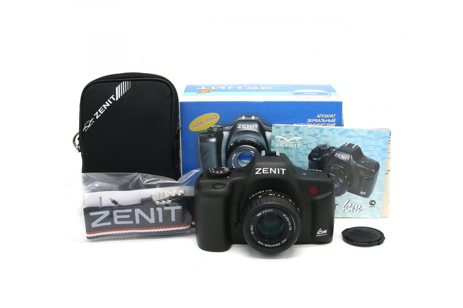 Камера Зенит КМ Plus + Зенитар-К2 в упаковке