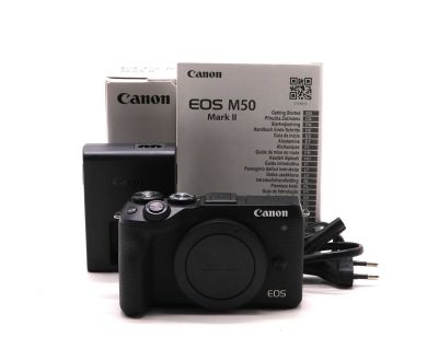 Canon EOS M6 Mark II body в упаковке (пробег 840 кадров)