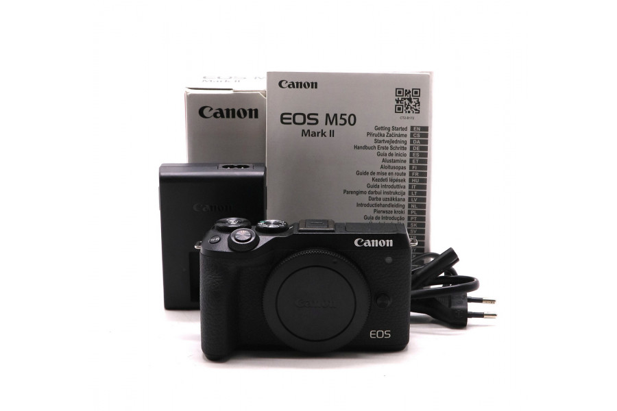 Canon EOS M6 Mark II body в упаковке (пробег 840 кадров)
