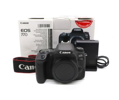 Canon EOS 77D body в упаковке (пробег 140 кадров)