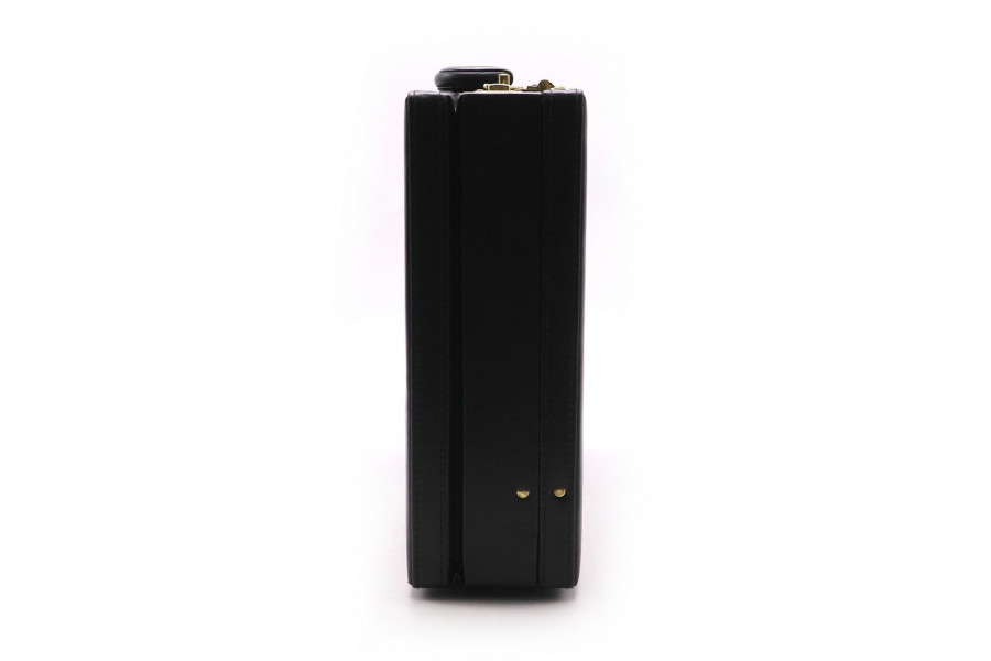 Черный чемодан дипломат с кодовым замком