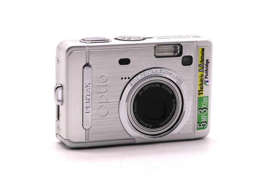 Цифровой фотоаппарат Pentax Optio S50 в упаковке