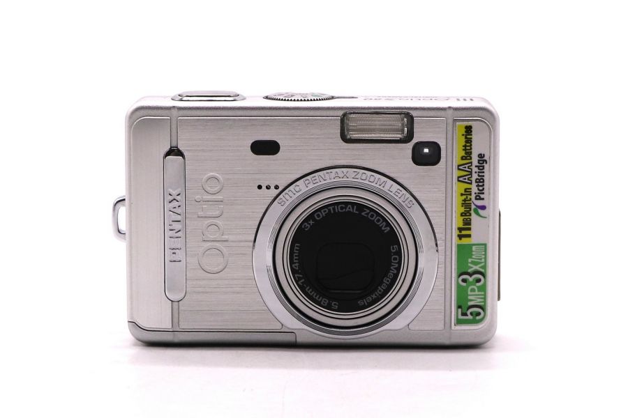 Цифровой фотоаппарат Pentax Optio S50 в упаковке