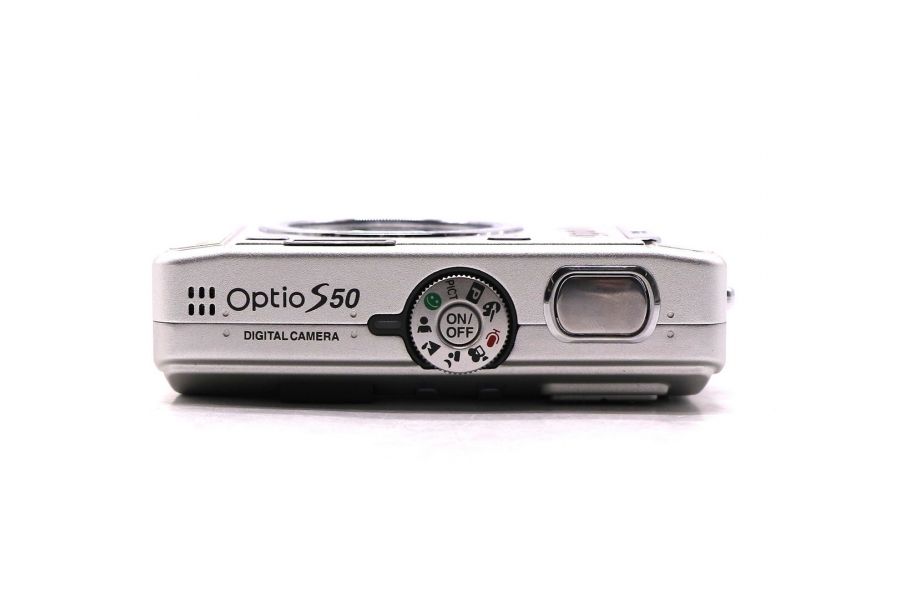 Цифровой фотоаппарат Pentax Optio S50 в упаковке