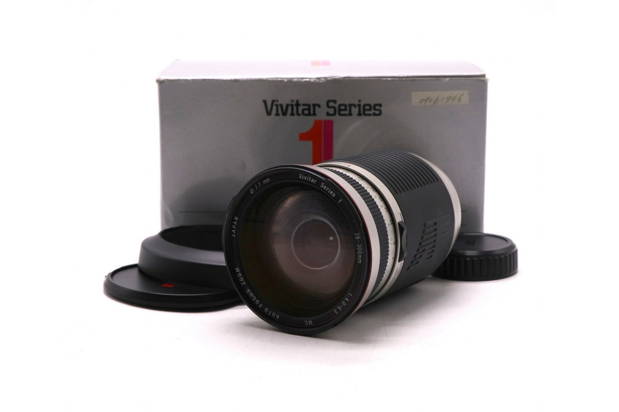 Vivitar Series 1 MC 28-300mm f/4.0-6.3 Auto Focus Zoom Minolta A в упаковке