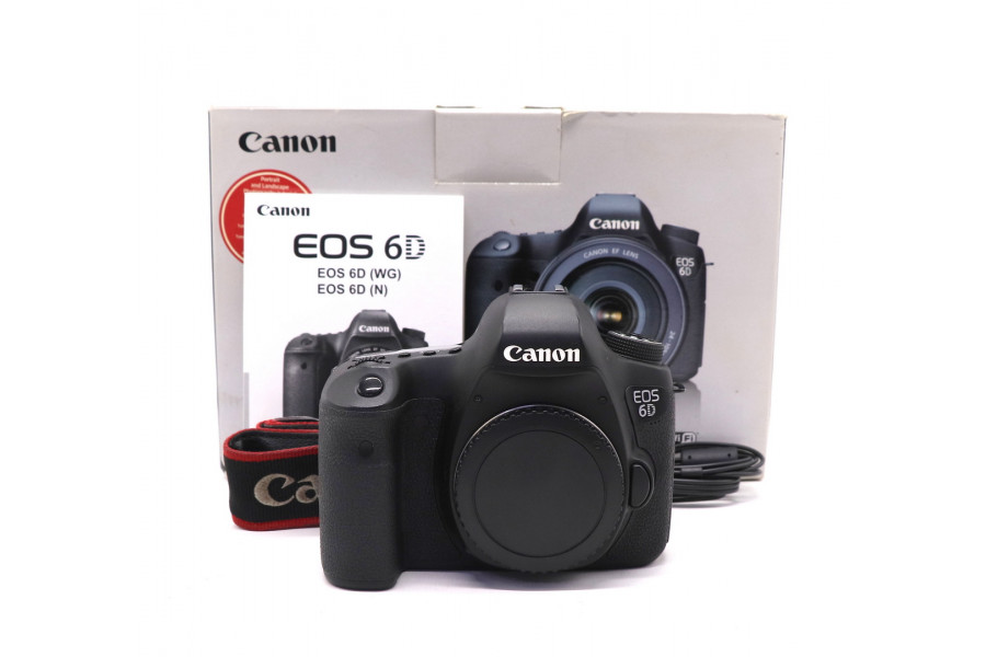 Canon EOS 6D body в упаковке (пробег 20580 кадров)