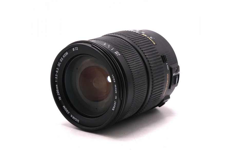 Sigma AF 18-200mm f/3.5-6.3 DC OS HSM Nikon в упаковке (неисправен)