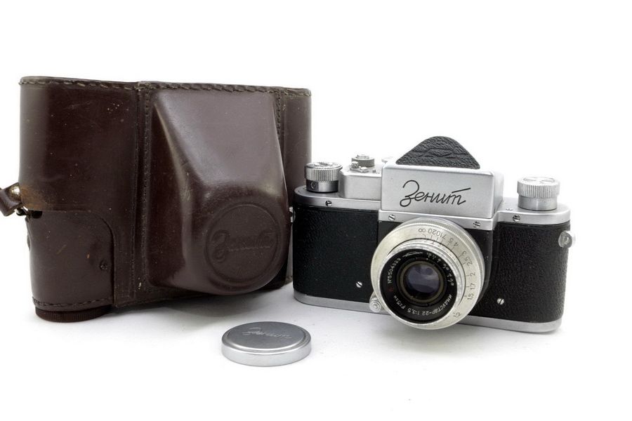 Редкий фотоаппарат Зенит 1 + Индустар-22 П