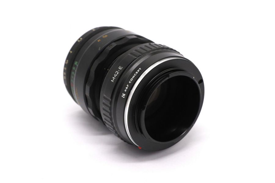 Объектив Гелиос-44-2 + адаптер K&F Concept Sony E/FE — винтажная оптика с уникальным боке