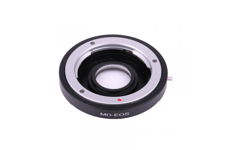 Адаптер от Minolta MD - Canon EOS с линзой