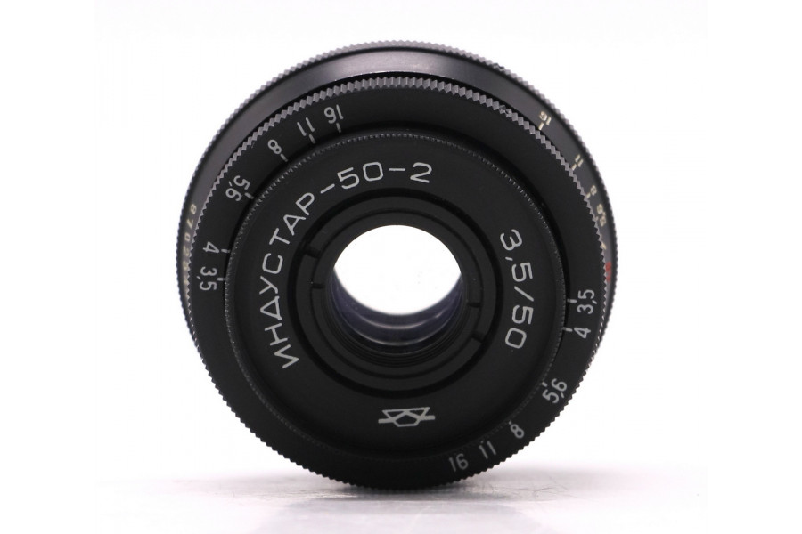 Объектив Индустар-50-2 f3.5/50 М42 в тубусе новый
