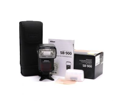 Профессиональная фотовспышка Nikon Speedlight SB-900 в упаковке