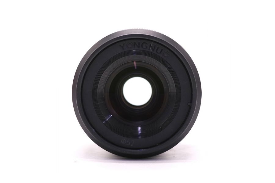 Объектив YongNuo 25mm f/1.7 для камер Micro 4/3 в упаковке
