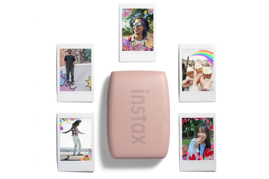 Портативный фотопринтерInstax Fujifilm Mini Link 3 розовый