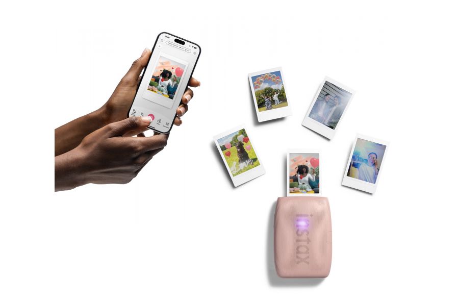 Портативный фотопринтерInstax Fujifilm Mini Link 3 розовый