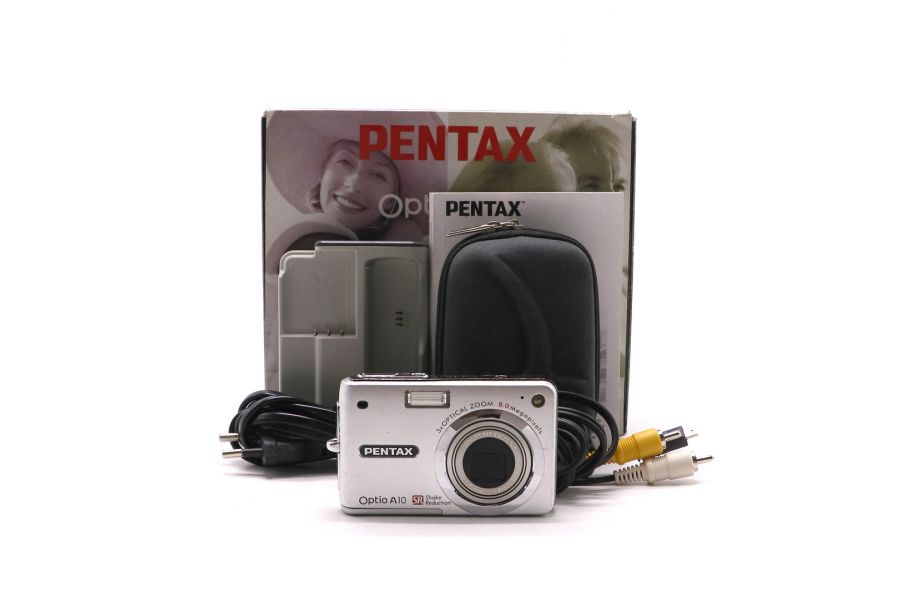 Фотокамера компактная Pentax Optio A10 в упаковке