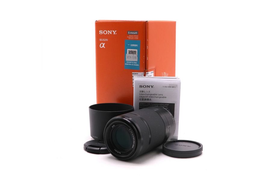 Sony 55-210mm f/4.5-6.3 E (SEL-55210) в упаковке