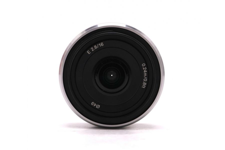 Объектив Sony 2.8/16mm (SEL16F28) в упаковке