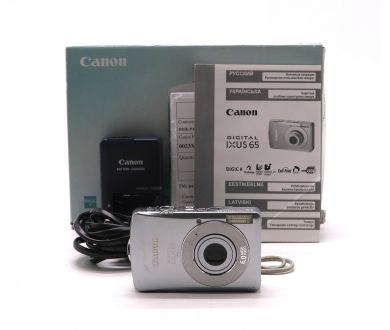 Фотоаппарат Canon Digital IXUS 65 в упаковке