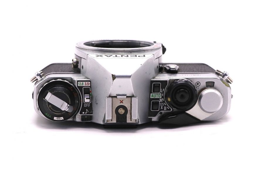 Зеркальный пленочный Pentax Me F silver body