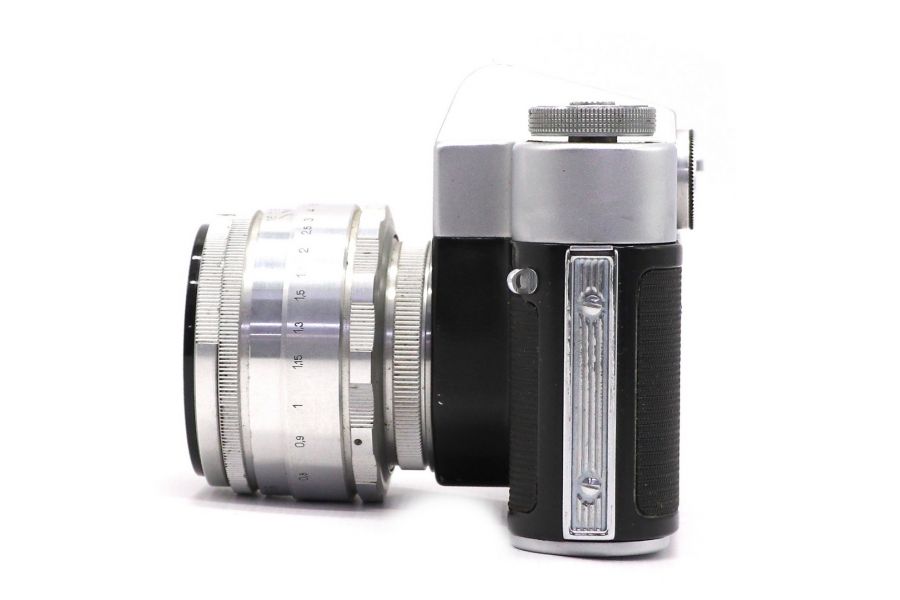 Пленочный фотоаппарат Зенит 3М + Гелиос-44 silver