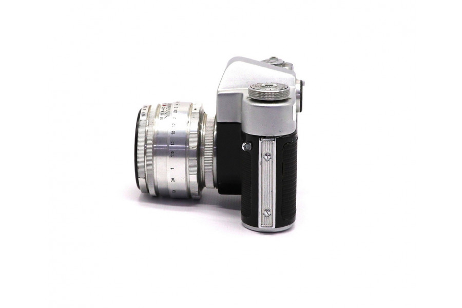 Пленочный фотоаппарат Зенит 3М + Гелиос-44 silver