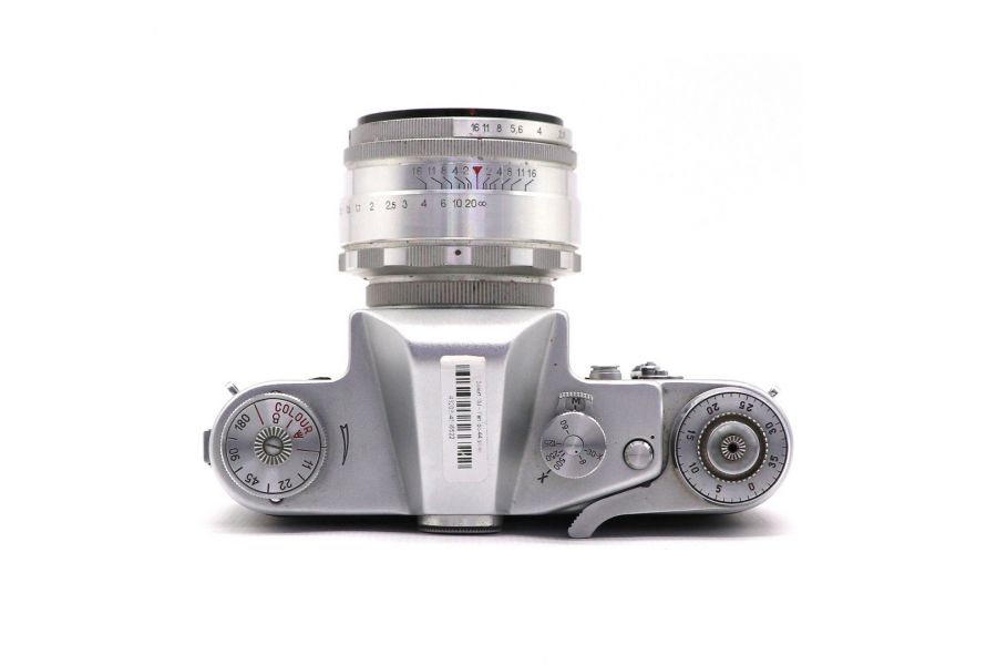 Пленочный фотоаппарат Зенит 3М + Гелиос-44 silver