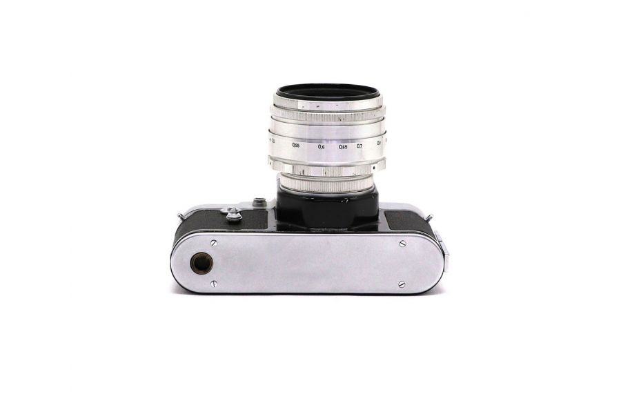 Пленочный фотоаппарат Зенит 3М + Гелиос-44 silver