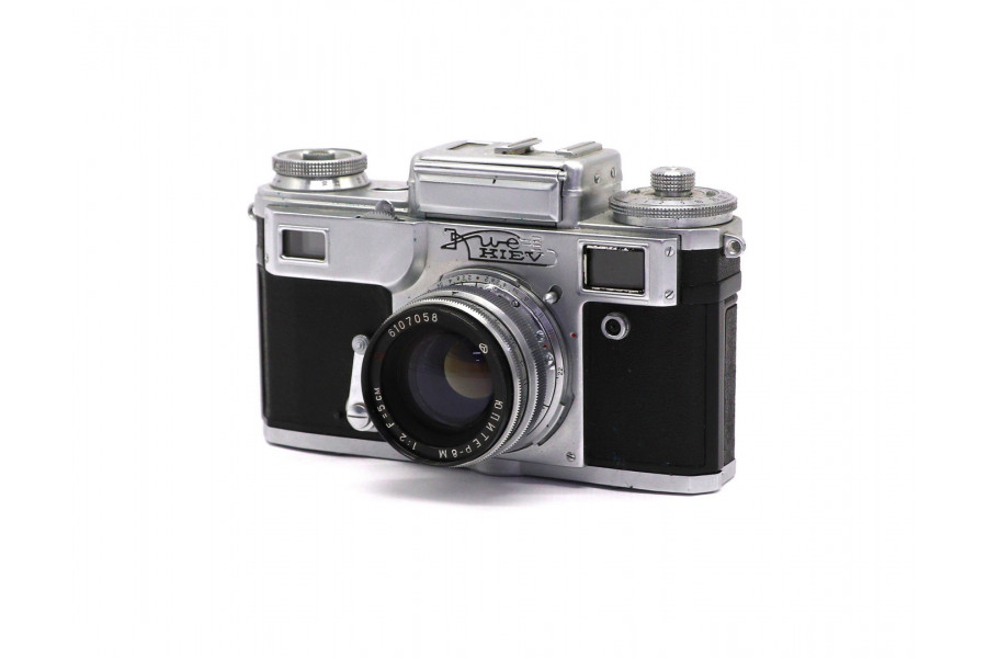 Редкий советский фотоаппарат Киев 4 + Юпитер-8М
