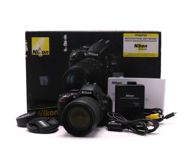 Nikon D5100 kit в упаковке (пробег 4240 кадров)