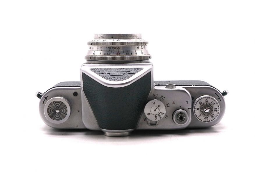 Фотокамера Зенит С + Индустар-50 зеленый