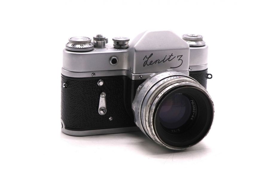 Фотокамера Зенит 3 / Zenit 3 + Гелиос-44 kit (СССР)