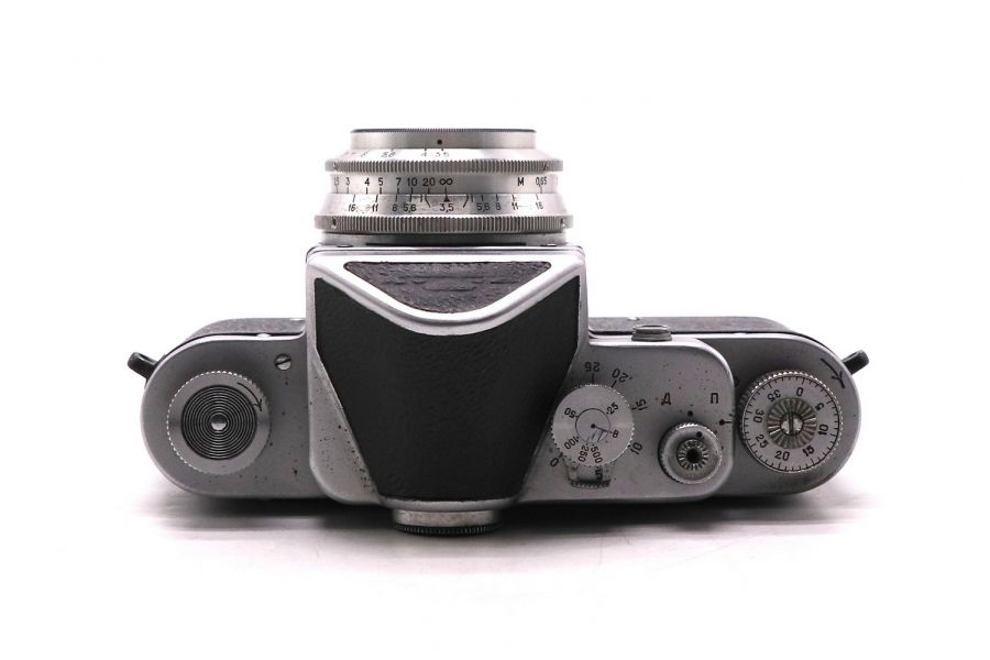 Фотоаппарат Зенит С + Индустар-50 ранний (1956)
