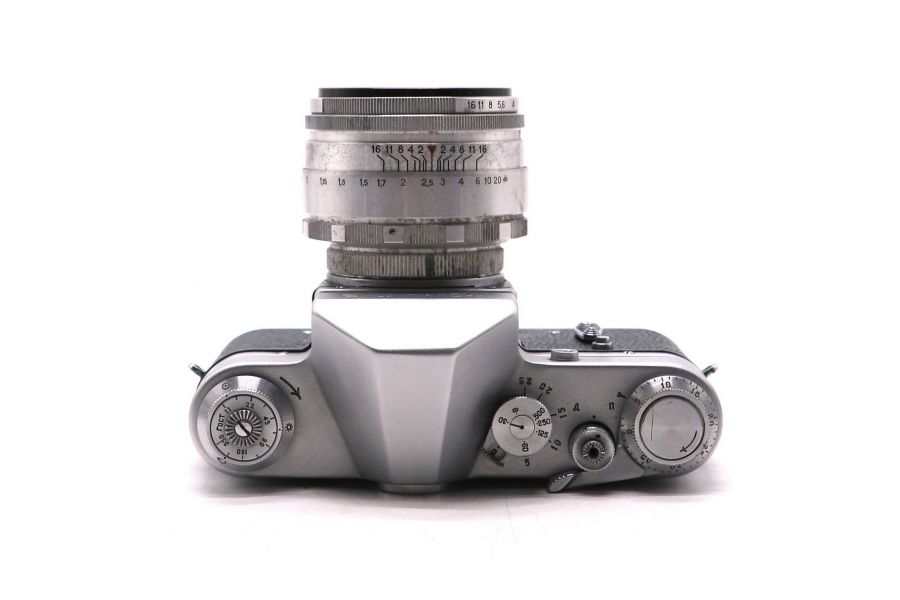 Фотокамера Зенит 3 / Zenit 3 + Гелиос-44 зеленый