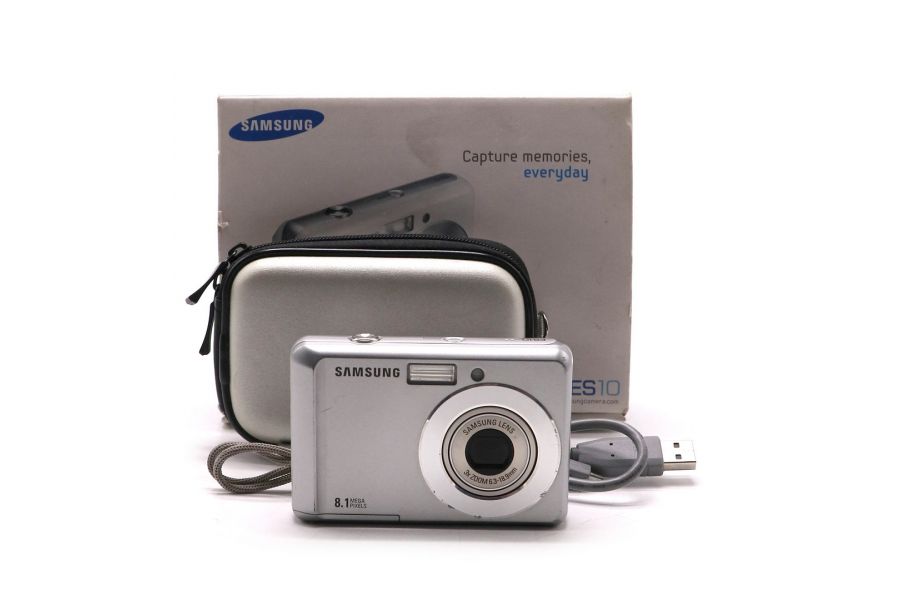 Цифровая фотокамера Samsung ES10 в упаковке