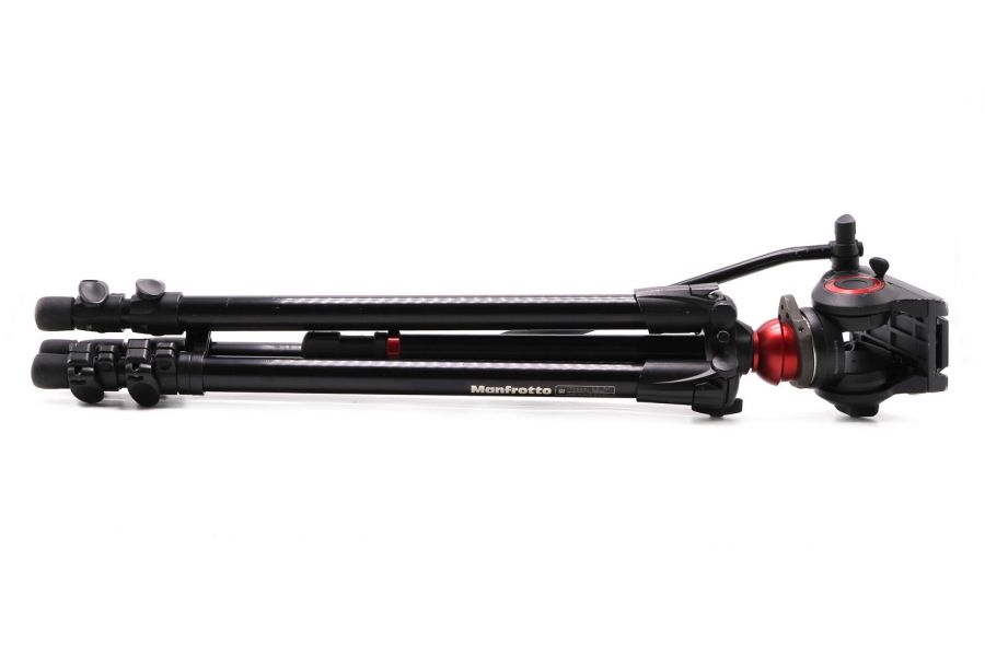 Штатив Manfrotto 755XB + видеоголова Manfrotto MVH500AH