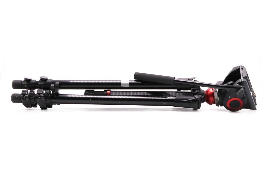 Штатив Manfrotto 755XB + видеоголова Manfrotto MVH500AH