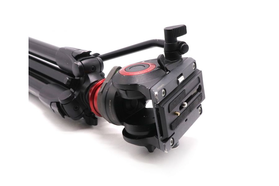Штатив Manfrotto 755XB + видеоголова Manfrotto MVH500AH