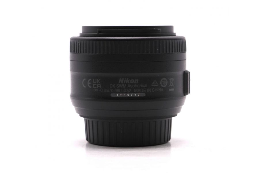 Объектив новый Nikon 35mm f/1.8G AF-S DX Nikkor