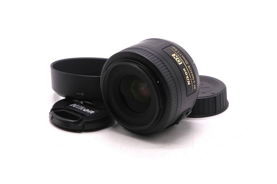 Объектив новый Nikon 35mm f/1.8G AF-S DX Nikkor