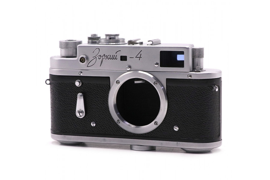 Дальномерный советский фотоаппарат Зоркий 4 body