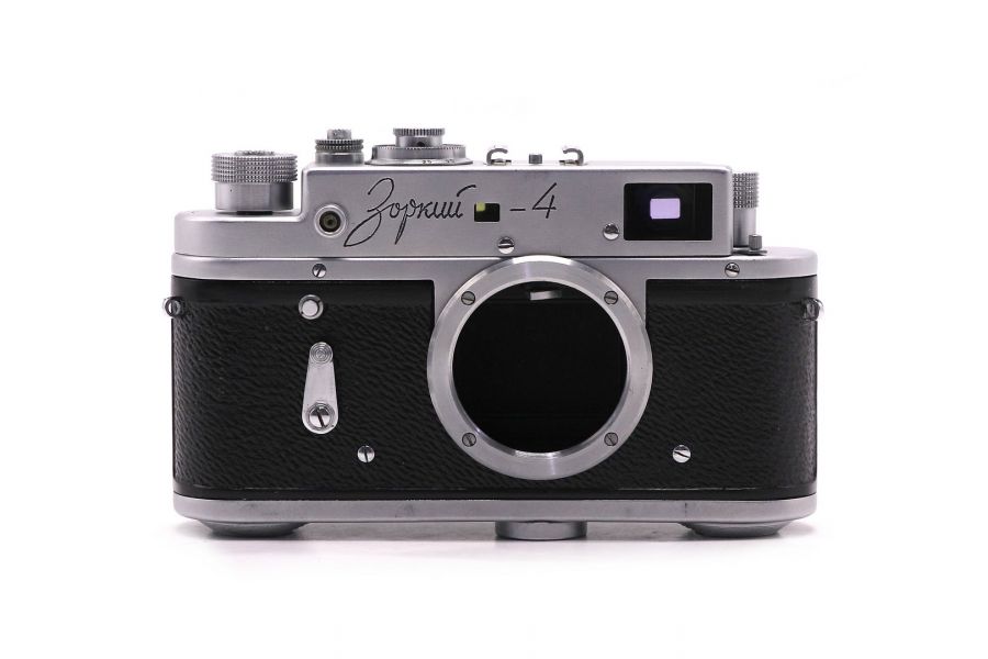 Дальномерный советский фотоаппарат Зоркий 4 body
