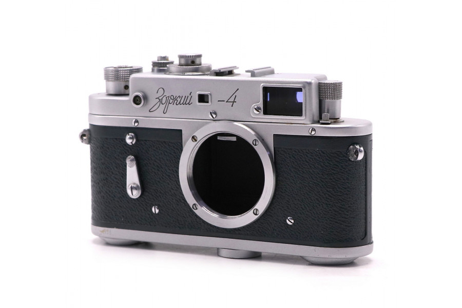 Советский фотоаппарат Зоркий 4 body зеленый