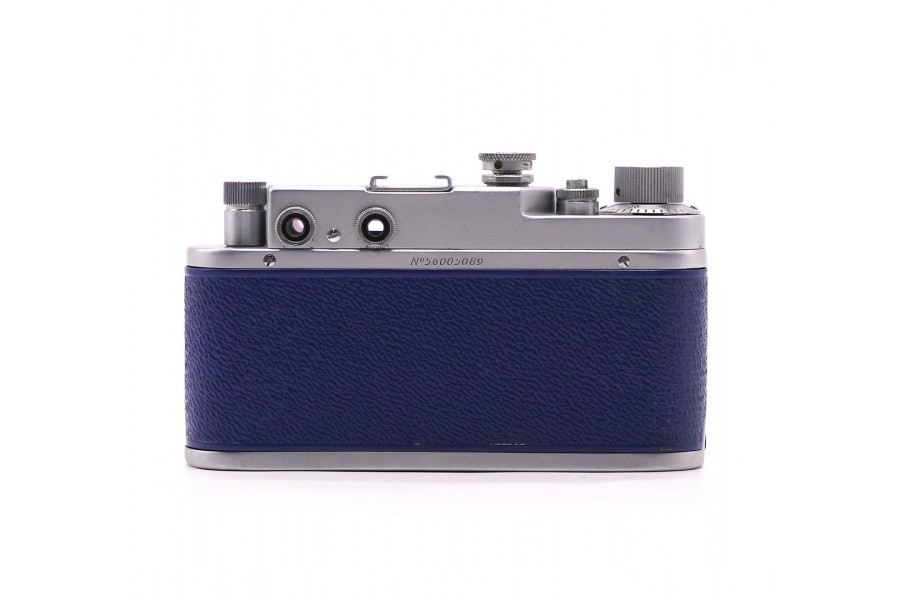 Советский фотоаппарат Зоркий С синий (СССР)