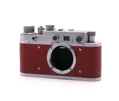 Советский фотоаппарат Зоркий С красный (СССР)