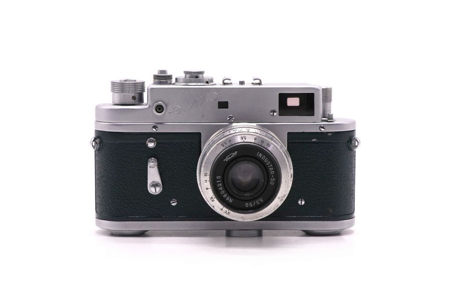 Фотоаппарат советский Мир + Индустар-50 зеленый