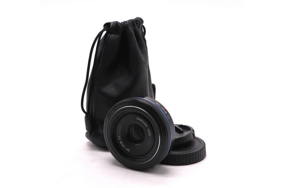 Объектив светосильный компактный Samsung 30mm f/2