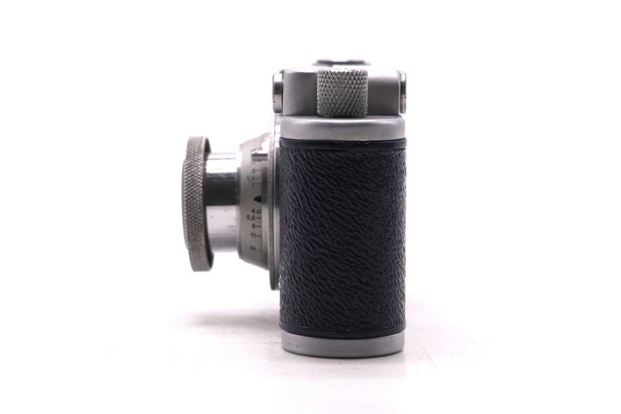 Фотоаппарат пленочный Зоркий + Индустар 50 синий