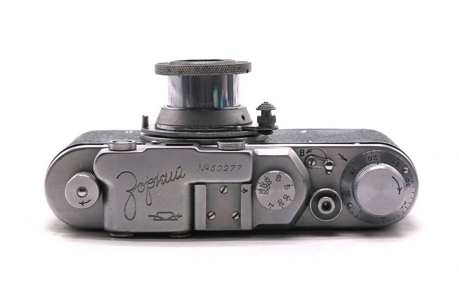 Фотоаппарат Зоркий + Индустар 22 П зеленый